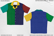 Button Down Shirt V.2 - Mockup, a Shirt Mockup by DaldSgh (Thumbnail 6 of 10)