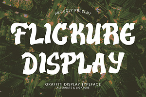 Flickure - Graffiti Font