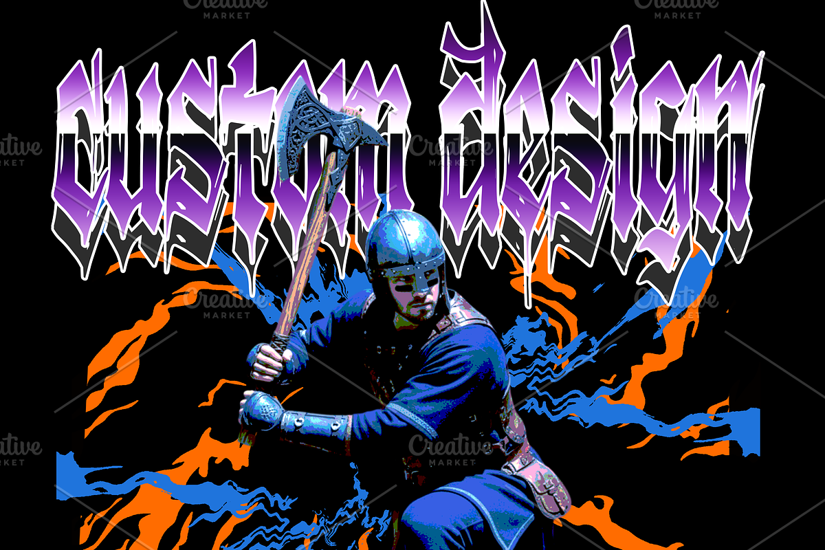 Custom Sports T-Shirt Design PSD preview 5