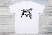 Sea Turtle SVG - Sea Turtle Clipart, an Illustration by YouniqueArtwork (Thumbnail 3 of 5)
