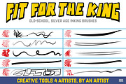 Brushes of The Silver Age, a Brush Add-On by Fuzzy Poet by DG2 (Thumbnail 4 of 6)