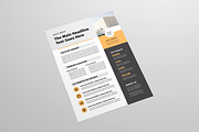 Business One Pager | Canva & MS Word, a Flyer Template by Leaflove (Thumbnail 3 of 5)