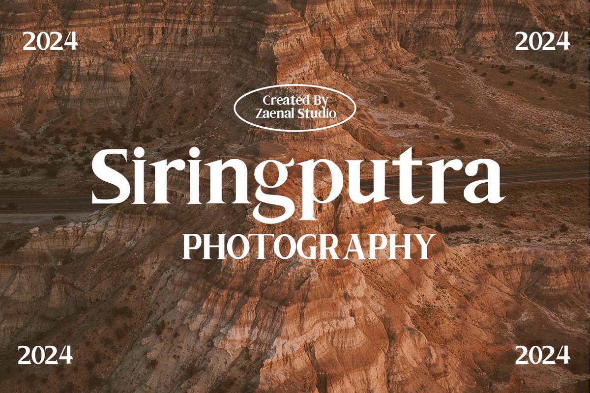 Matterazi, a Serif Font by Zaenal Studio (Photo 3 of 12)