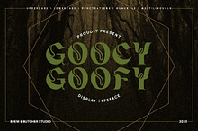 Goocy Goofy | Display Typeface