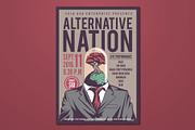 Alternative Music Hand Drawn Flyer, a Flyer Template by ashenterprise (Thumbnail 1 of 2)