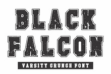 The Black Falcon Font