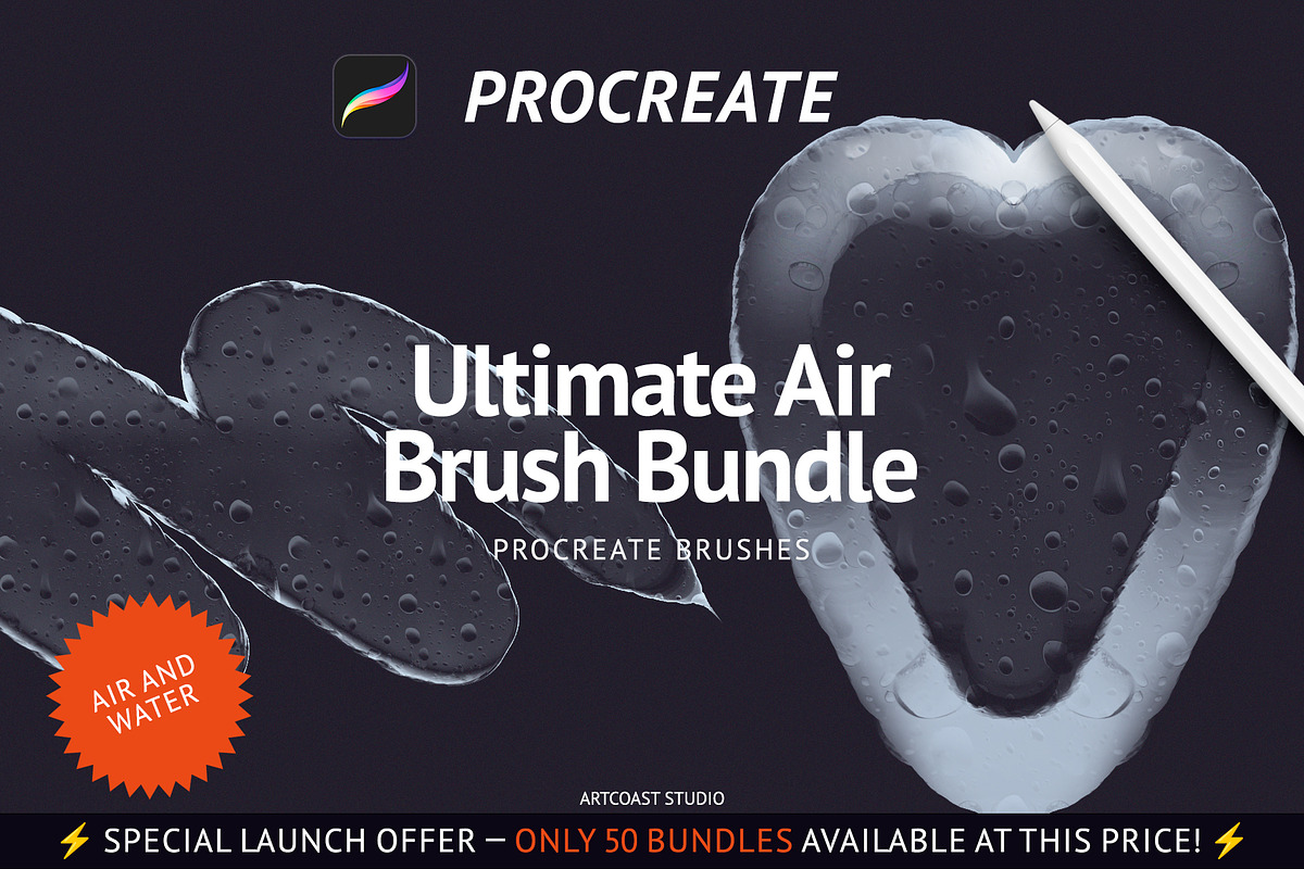 Ultimate Air Brush Bundle, a Brush Add-On by Spasibenko Art (Photo 12 of 15)