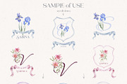 Birth-Flowers. Watercolor & Line Art, a Decorative Illustration by Designwork (Thumbnail 4 of 14)