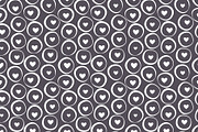 Hearts Seamless Patterns Set, a Pattern Graphic by Curly_Pat (Thumbnail 4 of 9)