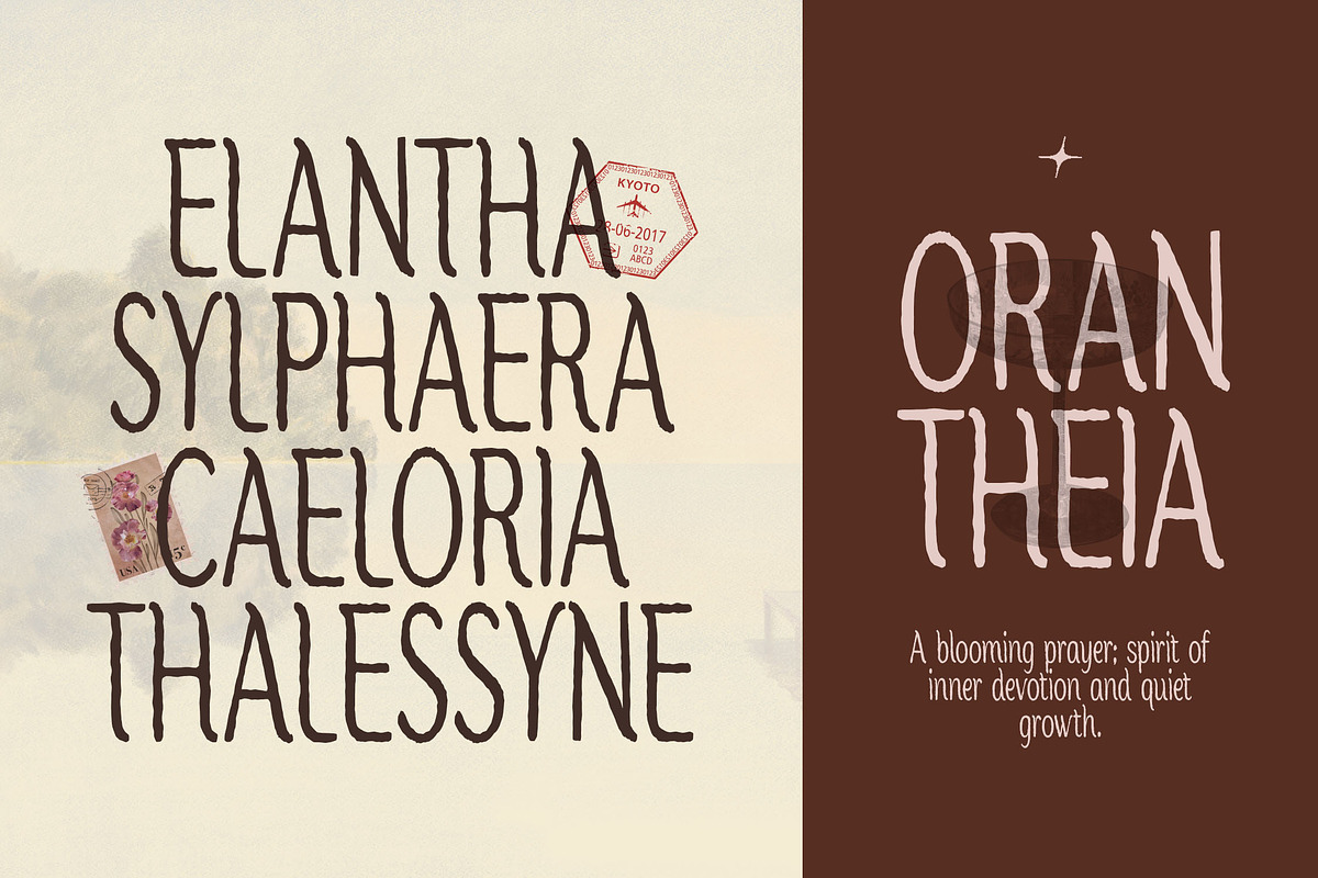 Crown & Glow - Rough Handdrawn Sans, a Sans Serif Font by Typia Nesia (Photo 5 of 15)