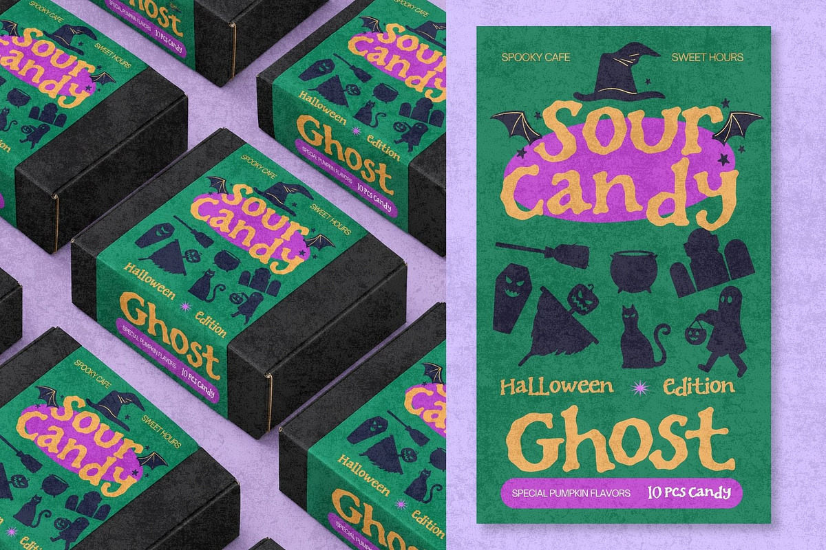 Ghomy Halloween, a Handwritten Font by maghrib (Photo 4 of 10)