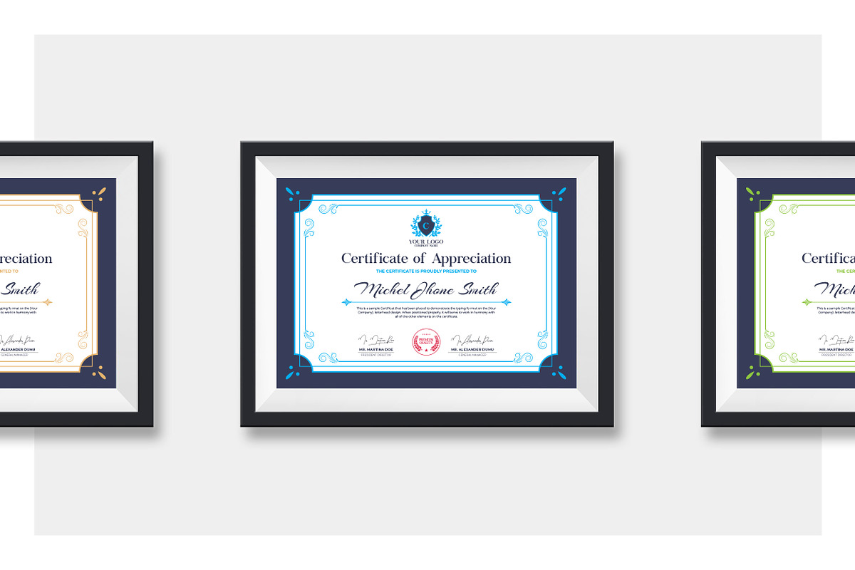 Certificate, a Stationery Template by GenerousArt (Photo 5 of 10)