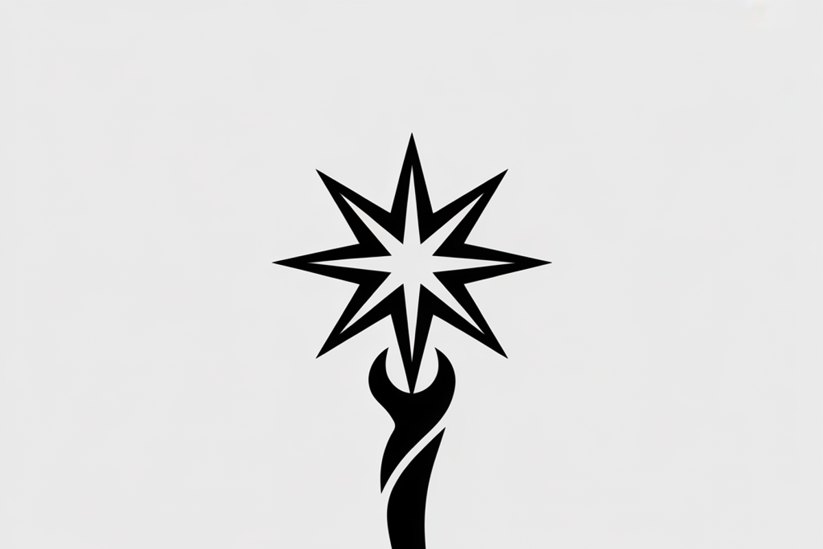 A stylish set of magic wand vector, an Illustration by Amazin_art (Photo 21 of 41)