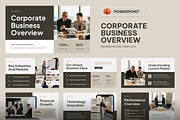 Corporate Business Overview, a Presentation Template by Sixtemp (Thumbnail 1 of 3)