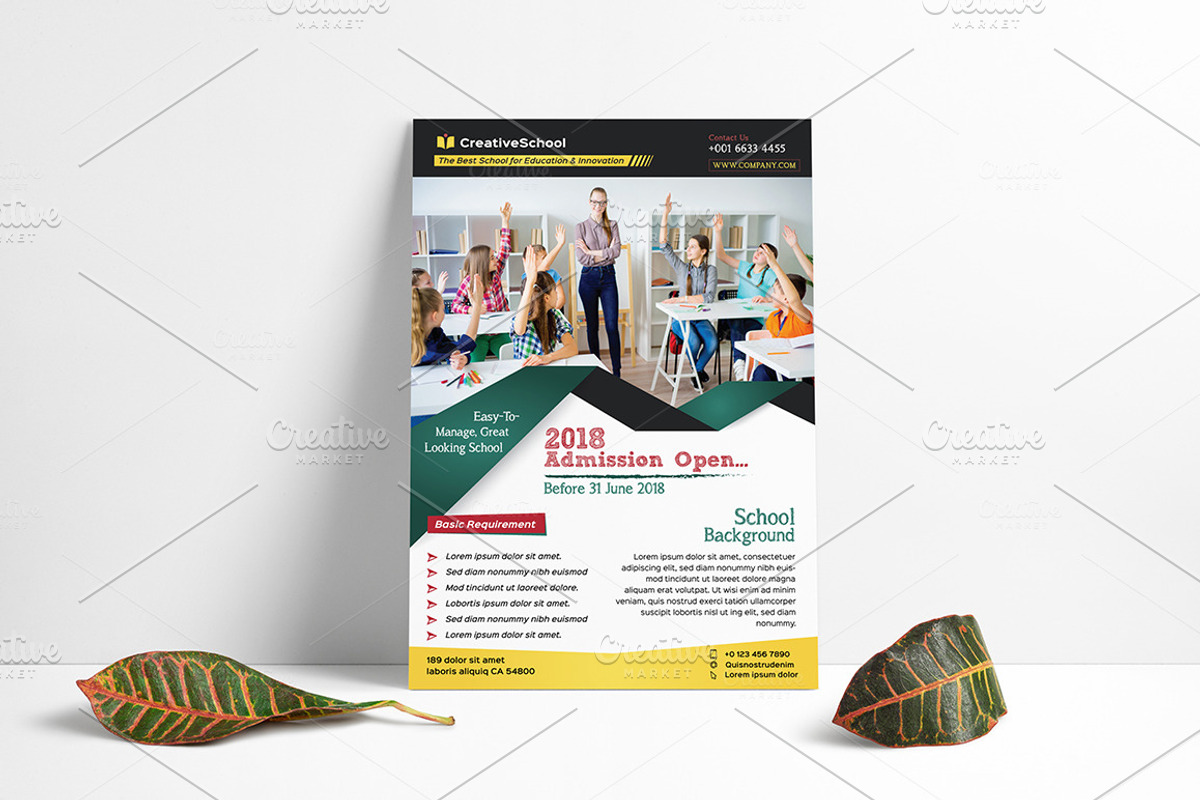 Education Flyer Design, a Flyer Template by ideaz_sabbir (Photo 6 of 6)