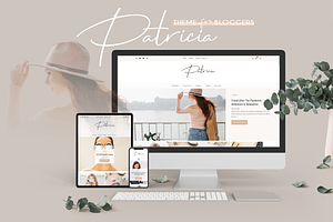 Patricia - Bloggers WordPress Theme