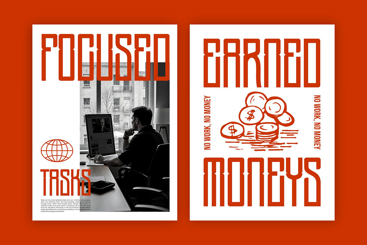 Resigan || Modern Condensed Dosplay, a Sans Serif Font by Ermedia Studio (Photo 4 of 10)