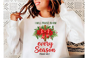 Jesus Christmas Cross, Christmas, an Illustration by Designking (Thumbnail 1 of 5)
