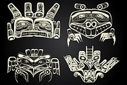 North America and Canada native art, an Illustration by Stanislav Kharchevskyi (Thumbnail 3 of 9)