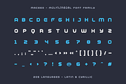 Macego - Geometric Typeface, a Sans Serif Font by alpercakici (Thumbnail 21 of 22)