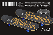Black Amplifier Blackletter Font, a Blackletter Font by Vampstudio (Thumbnail 6 of 13)