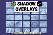 Procreate Shadow Overlay Brush Set, a Brush Add-On by AlwaysBeColoring (Thumbnail 1 of 14)