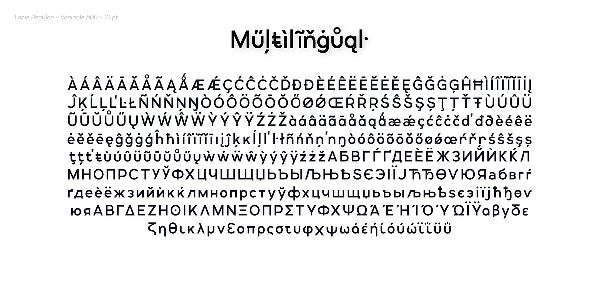 Lonie, a Sans Serif Font by Par Défaut (Photo 9 of 11)