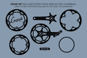 Badge Elements - Crank Set