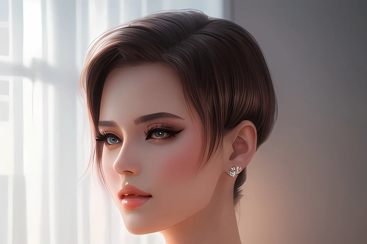 Procreate Realistic Hair Stamps Vol2, a Brush Add-On by OneBerryCreations (Photo 8 of 9)