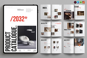 Product Catalogue Brochure Template, a Brochure Template by NorthPeak