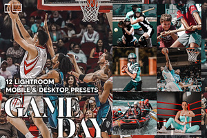 12 Game Day Lightroom Presets