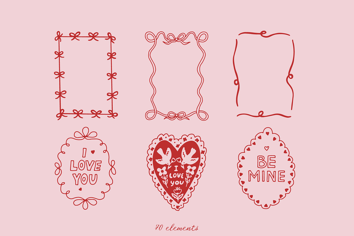 Valentine’s Day Clipart Bundle, an Object Graphic by Lisa Mill (Photo 6 of 10)