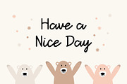 Hello Bear | Cute Script Font, a Script Font by Lightsense (Thumbnail 11 of 11)