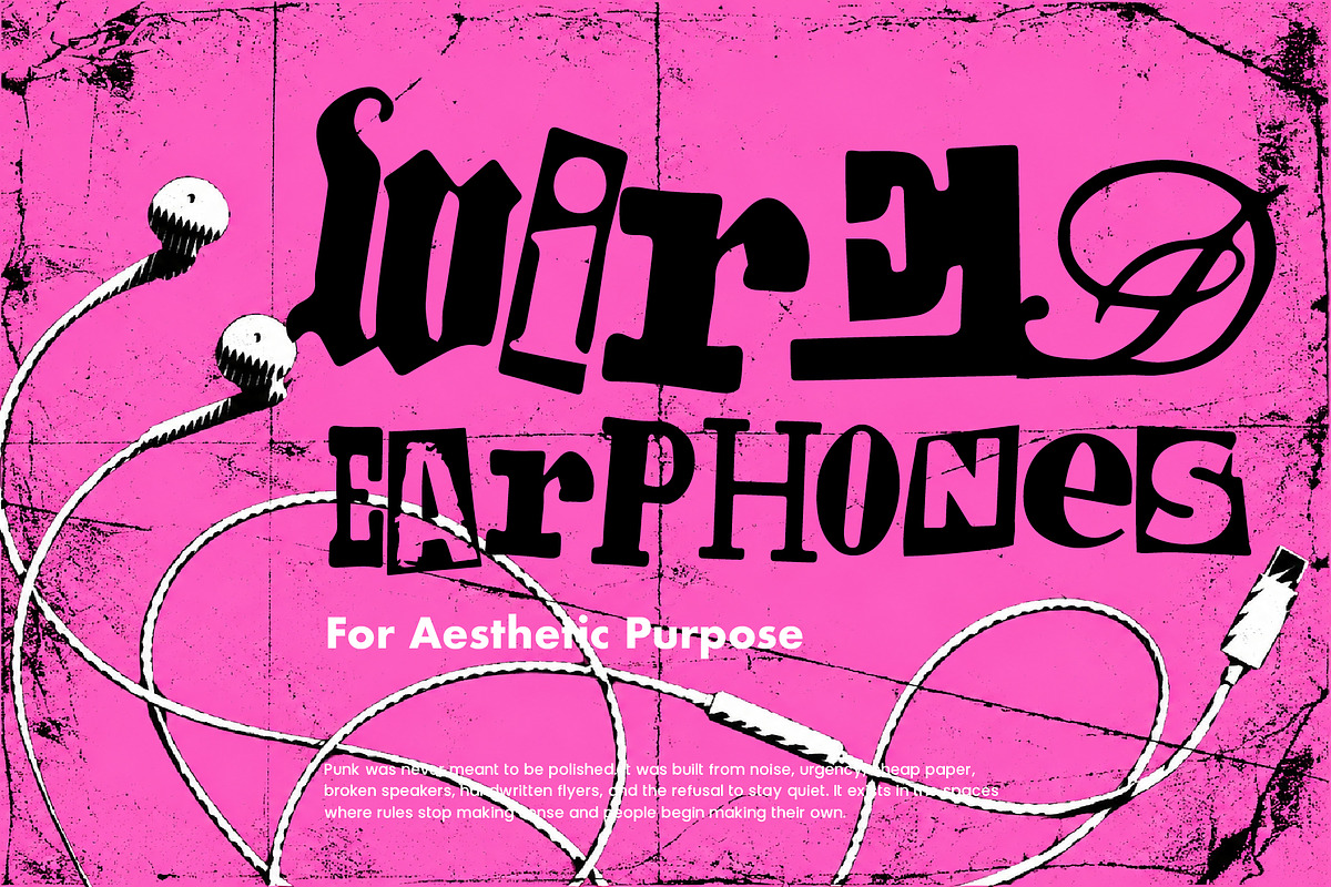 Submerge - Punk Display Font, a Sans Serif Font by Any-Type® Foundry (Photo 4 of 9)