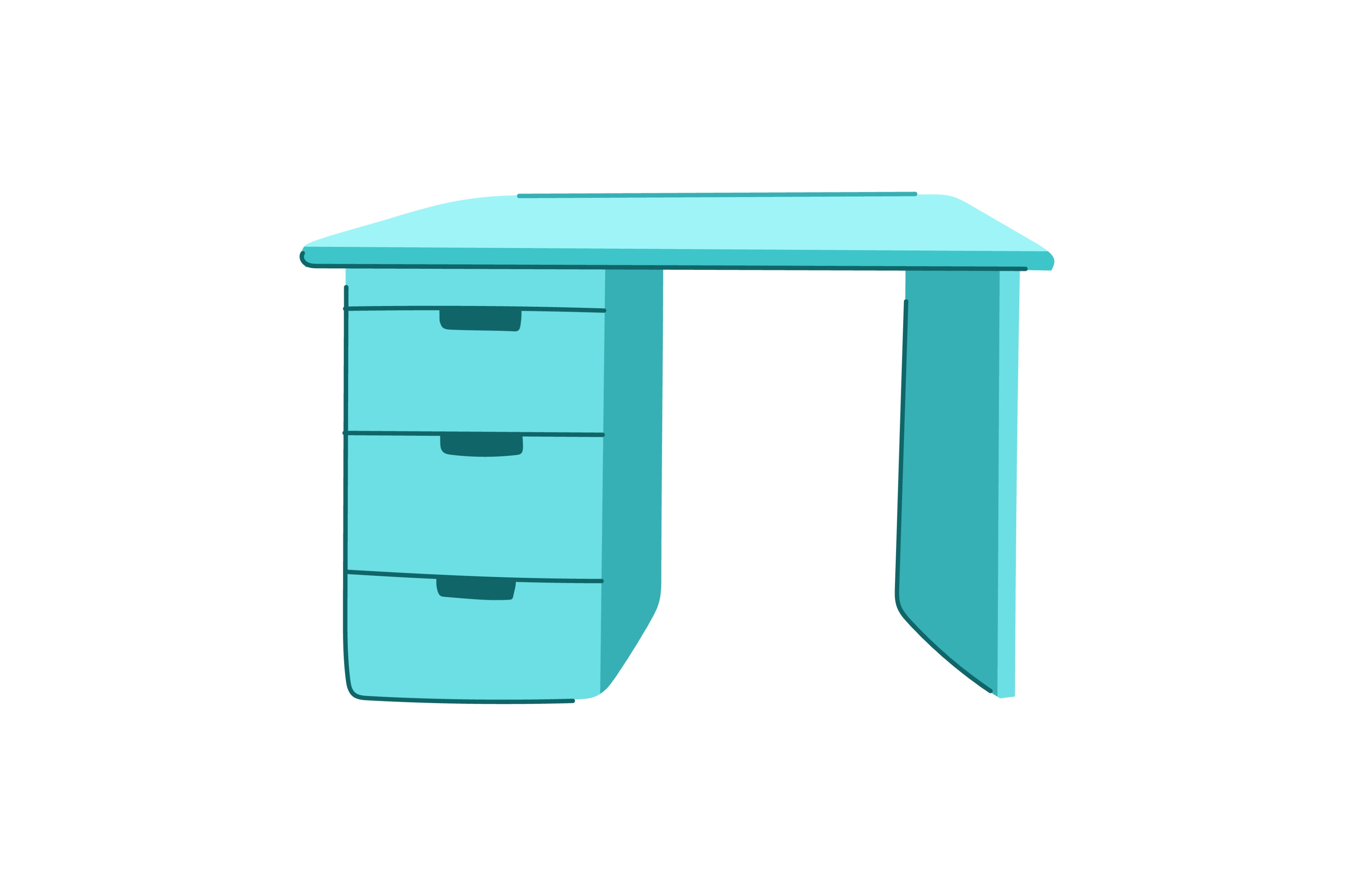 texture kid table cartoon vector, an Object Illustration by pikepicture