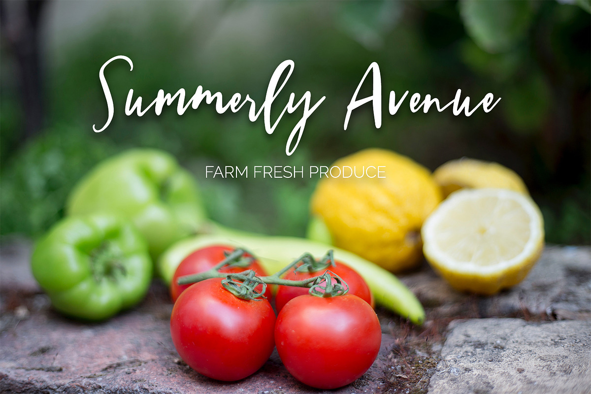 Backyard Garden Script, a Script Font by Beck McCormick (Photo 2 of 7)