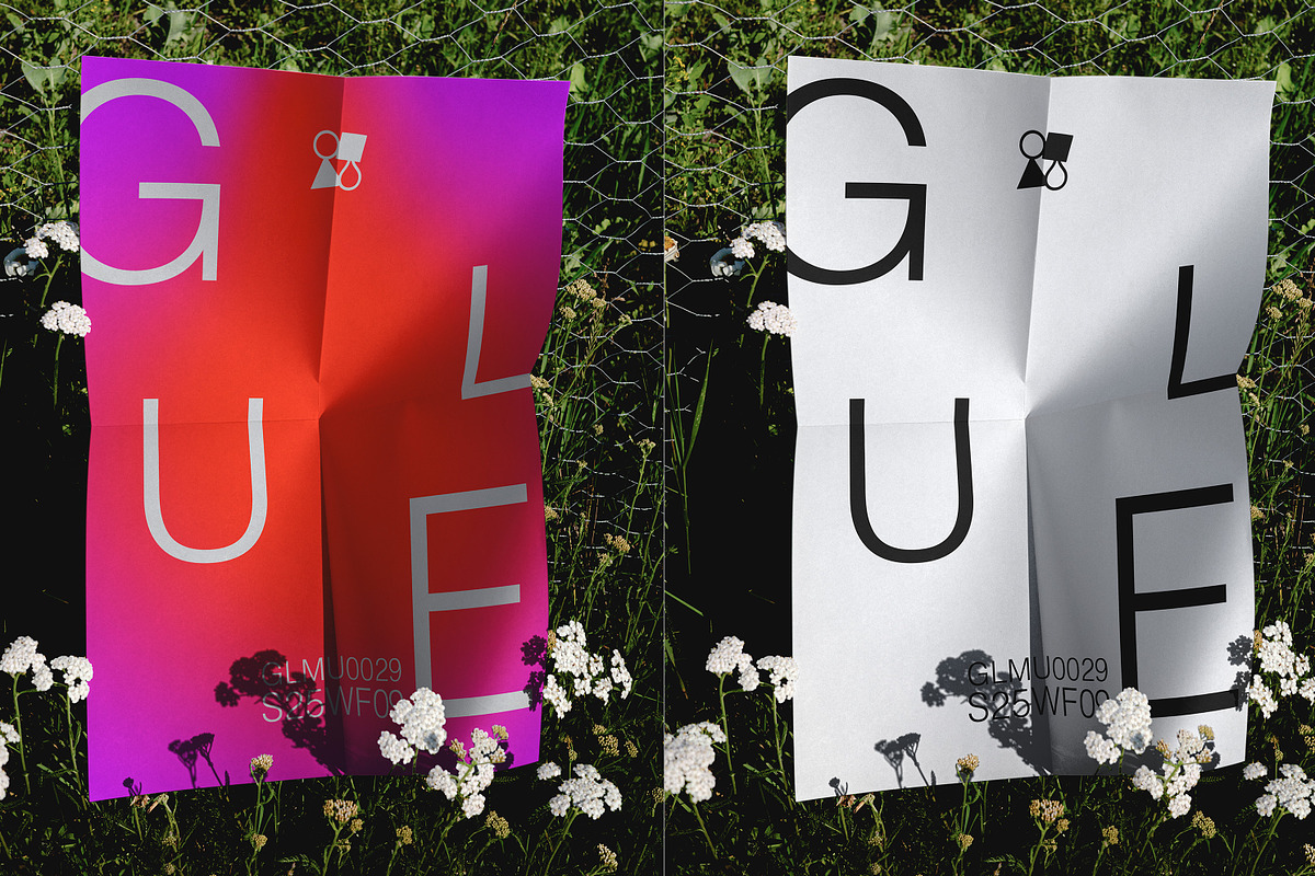 Poster Mockup WF09 Garden Fence, an Advertising Mockup by Glue Lab (Photo 1 of 3)