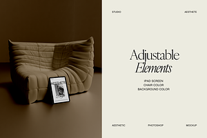 Aesthetic IPad Tablet Mockup No. 02