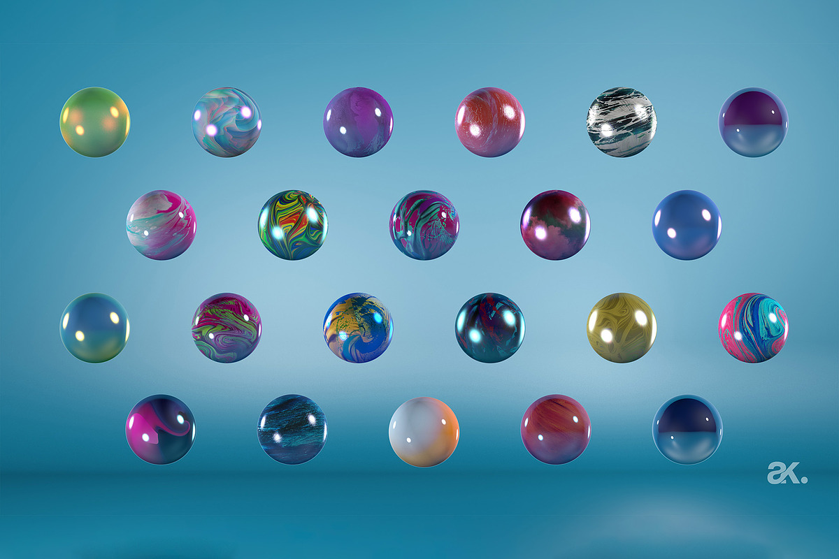 Solid Material Pack (for Cinema 4D), a Textures & Material 3D Model by Angelo Knf | Anko Studio (Photo 9 of 11)