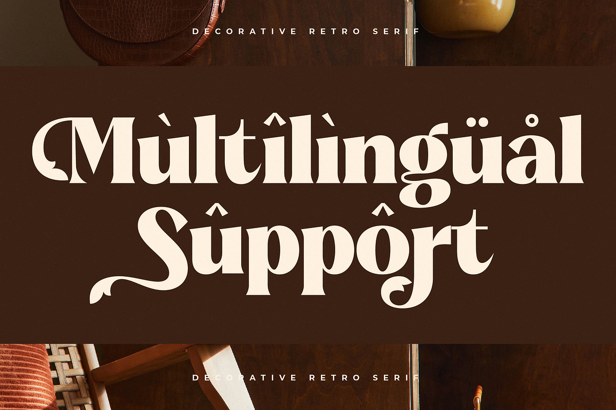 Beatnik Garden Decorative Serif, a Serif Font by Letterena Studios (Photo 12 of 15)
