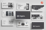 Creative Business PowerPoint, a Presentation Template by Pixslides (Thumbnail 1 of 5)