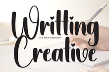 Writting Creative | Script Font