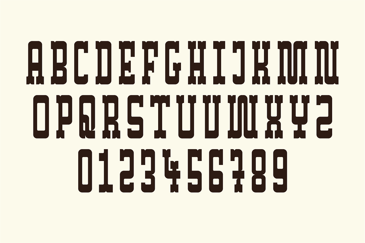 BANDITS - Western Slab Serif, a Slab Serif Font by JackType (Photo 8 of 11)