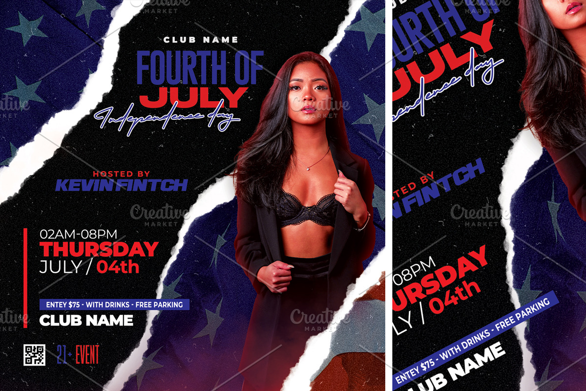 4th of July Flyer, a Flyer Template by StarPixles11 (Photo 3 of 3)