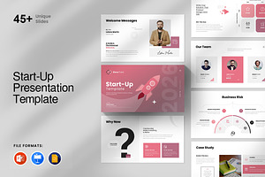 Start-Up Presentation Template, a Presentation Template by GenerousArt