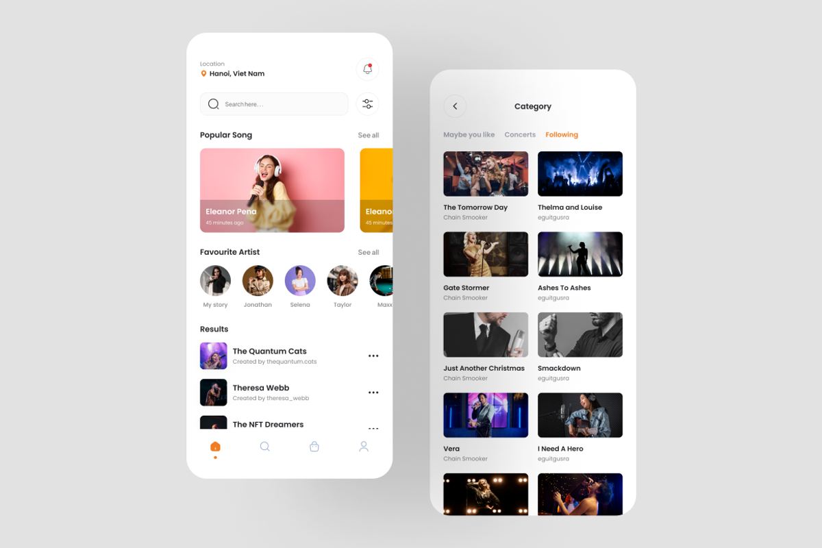 Myplay - Music Play App UI Kit, an UI Kit Template by iDoodle Studio (Photo 4 of 4)