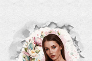 Turn Paper Cut Photo Effect, an Action Add-On by Photoshop Action (Thumbnail 3 of 18)