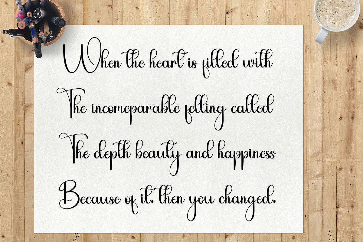 Simple daddy, a Handwritten Font by InermediaSTUDIO (Photo 6 of 7)