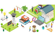 Education Set 01, an Education Illustration by AndriiStore (Thumbnail 10 of 11)