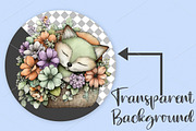 Whimsical Animals Cute Spring PNG, an Illustration by Canvas Craft (Thumbnail 2 of 6)